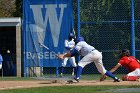 Baseball vs WPI  Wheaton College baseball vs Worcester Polytechnic Institute. - (Photo by Keith Nordstrom) : Wheaton, baseball